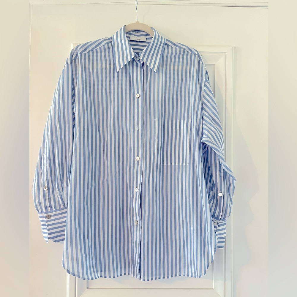 NWT Vince $295 Original Price Button-Down